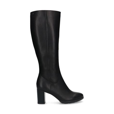 prada zwarte leren laarzen hoge hak|Prada laarzen & boots voor dames • de Bijenkorf • Gratis .